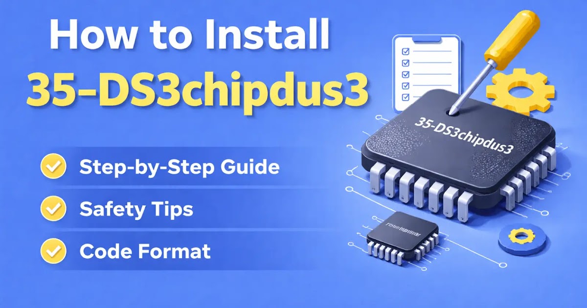 How to Install 35-DS3ChipDUS3: Complete Setup Guide
