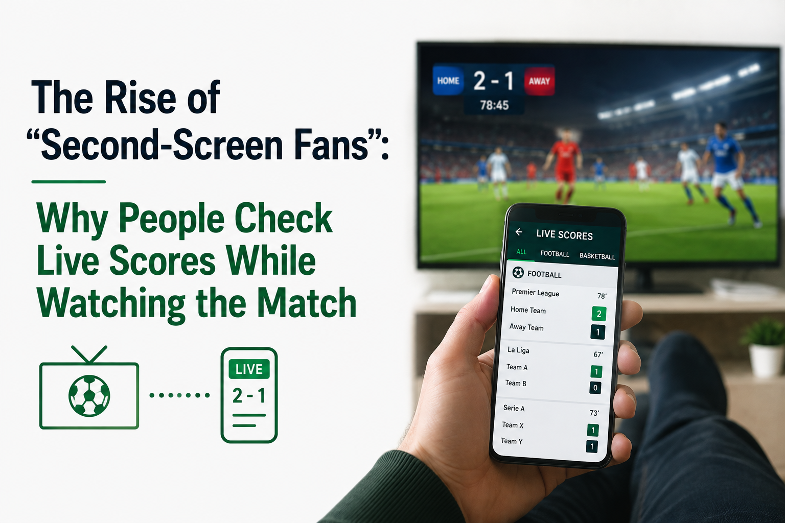 Live Scores While Watching the Match