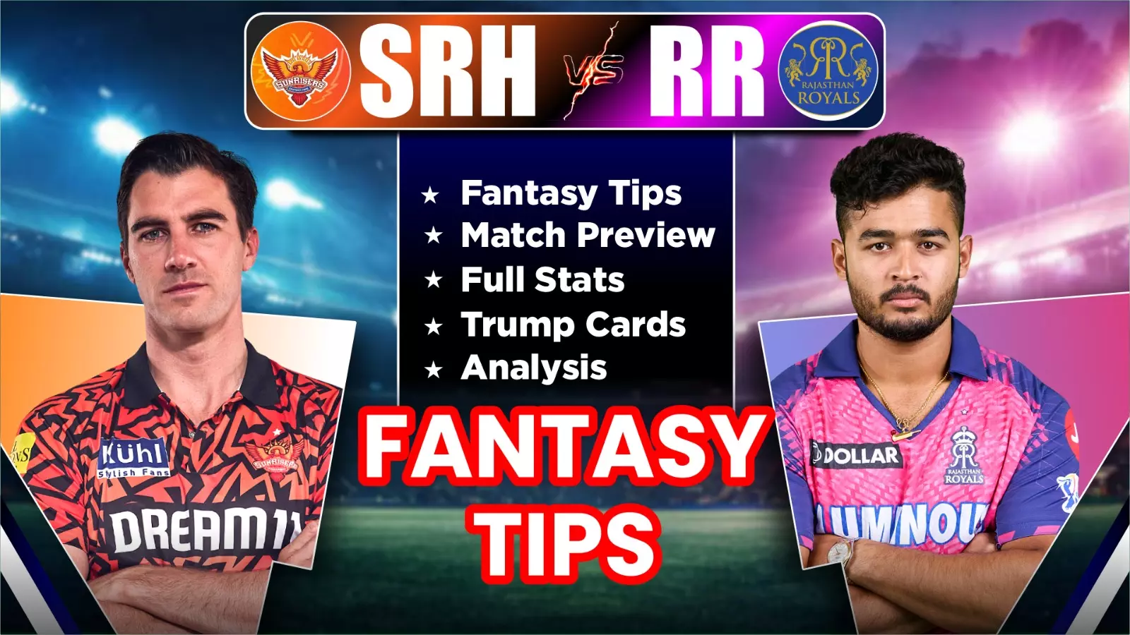 SRH vs RR Scorecard: Full Match Breakdown, Key& Player Stats