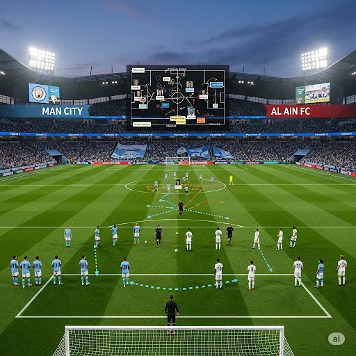 Man City vs Al Ain FC Lineups