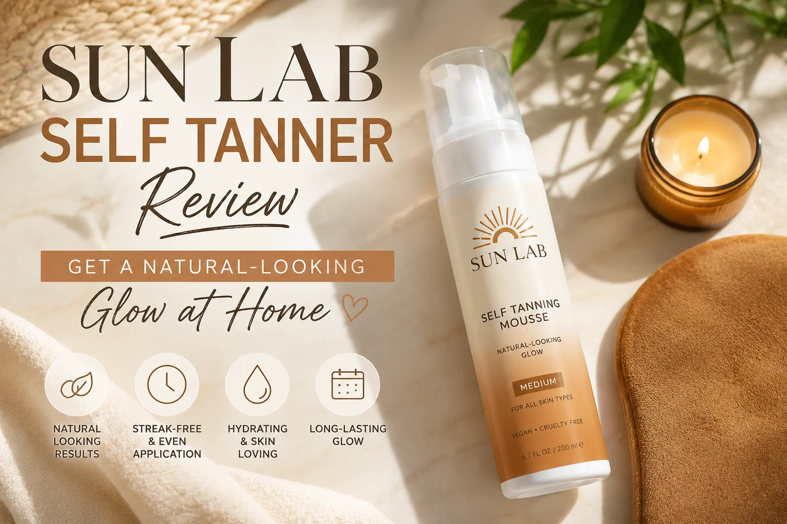 Sun Lab Self Tanner Review: Get a Natural-Looking Glow at Home