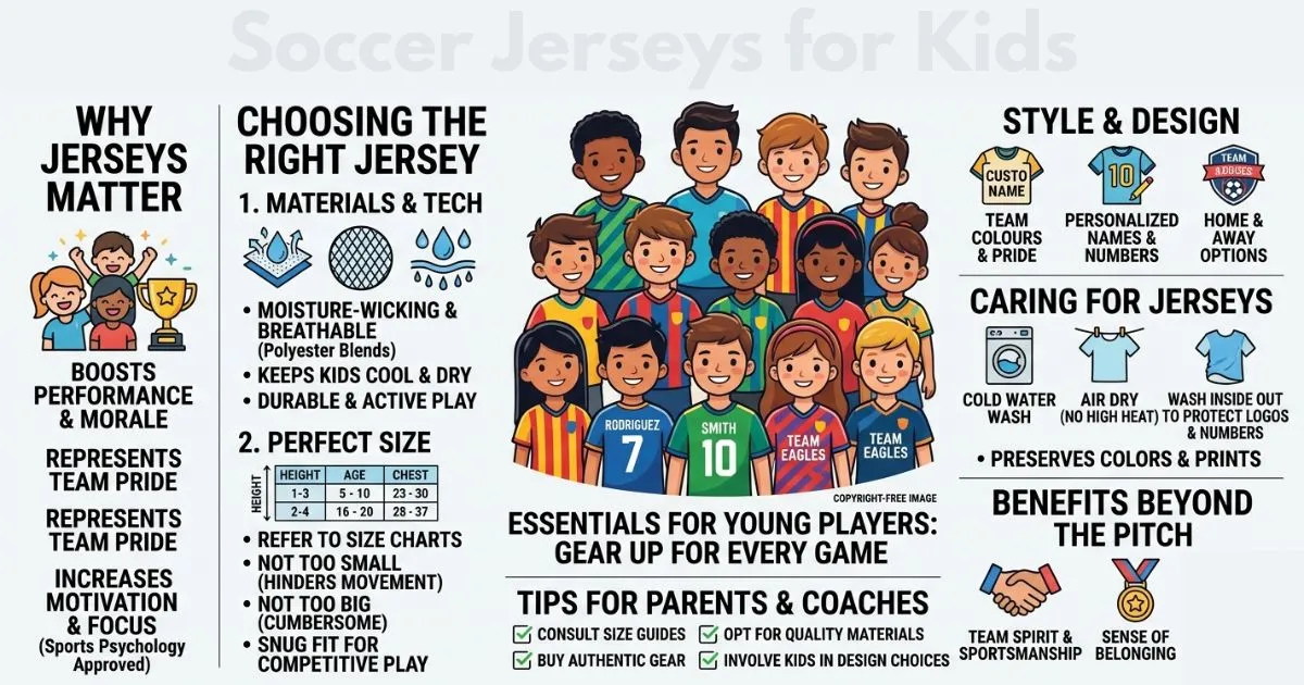 Soccer Jerseys for Kids