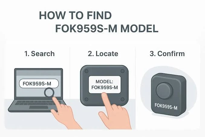 How to Find FOK959S-M Model Number Easily Today