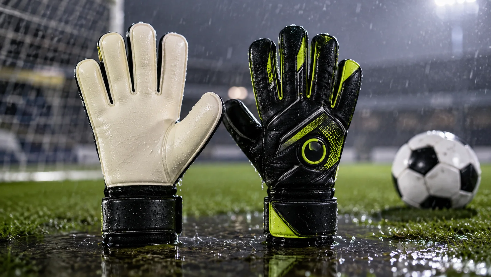 Goalie Gloves For Wet Matches